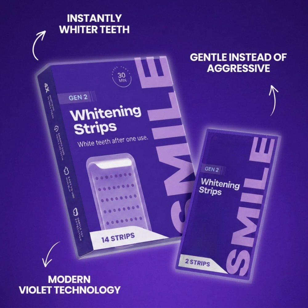 BRILLIION™ Purple Whitening Strips