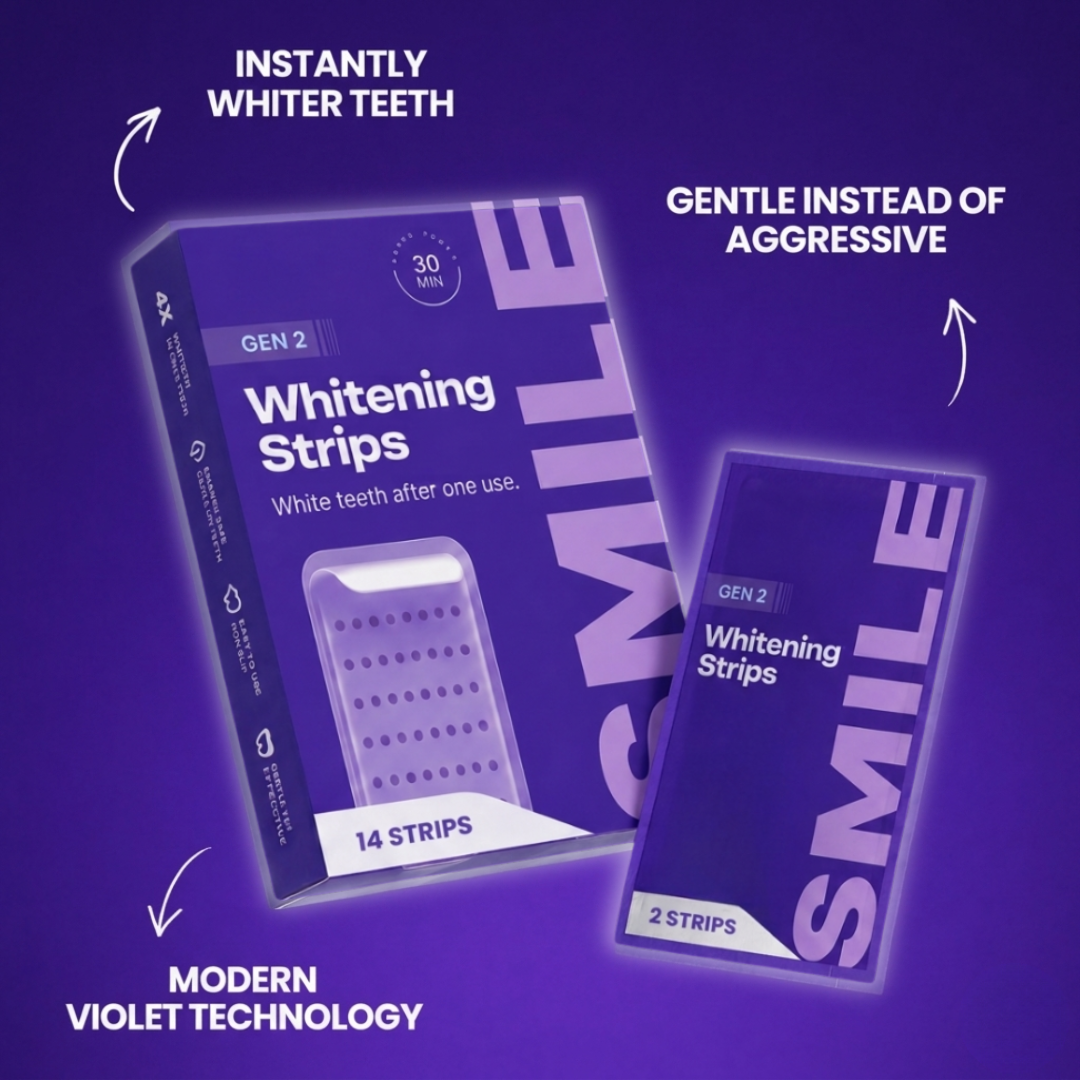 BRILLIION™ Purple Whitening Strips