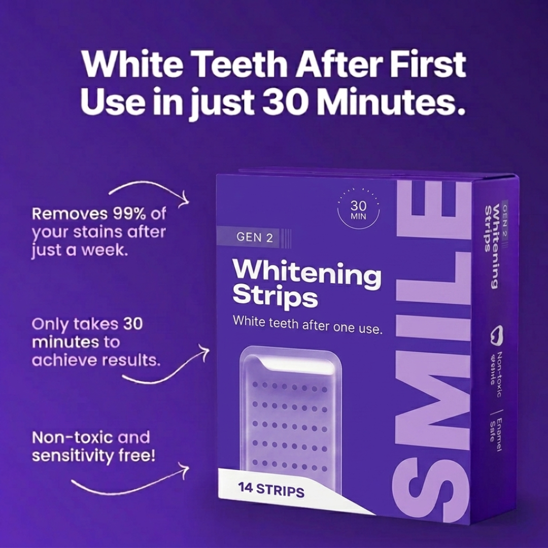 BRILLIION™ Purple Whitening Strips