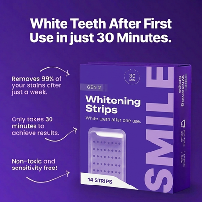 BRILLIION™ Purple Whitening Strips